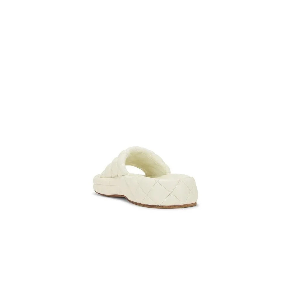 Bottega Veneta Stretch Padded Sandals in White 40 10 With Box Womens Puffy Slide - Picture 14 of 16